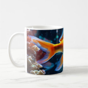 Caneca De Café Peixes dourados