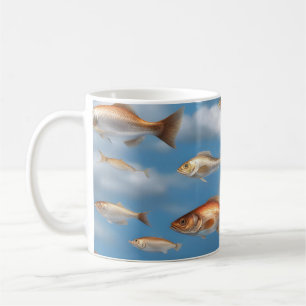 Caneca De Café Peixes em Choque
