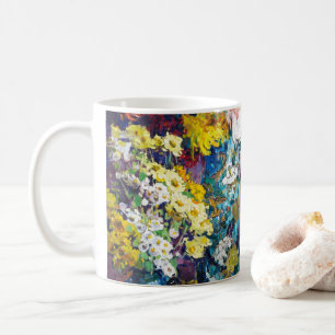 Caneca De Café Peixes, Frutas e Flores de Kathryn Evelyn Cherry
