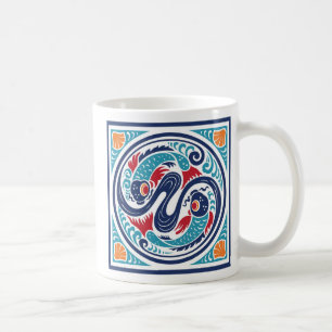 Caneca De Café Peixes gêmeos