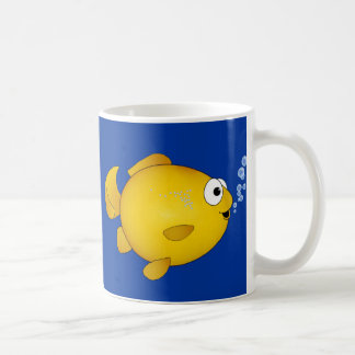 Caneca De Café Peixes Oops!
