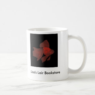 Caneca De Café Peixes - peixe dourado de Veiltail - Promo do