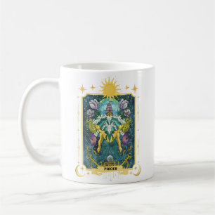 Caneca De Café Peixes Símbolo Zodiac 11 oz