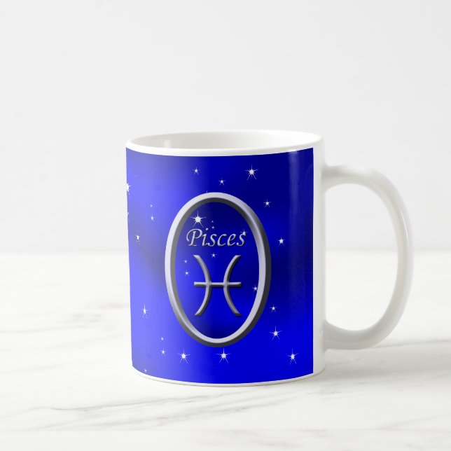Caneca De Café Peixes Starry Night Mugs (Direita)
