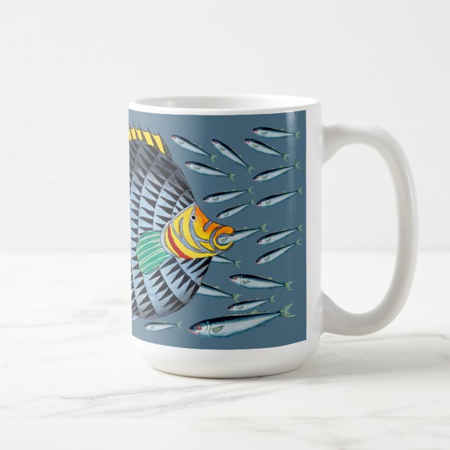 Caneca De Café Peixes tropicais (Direita)