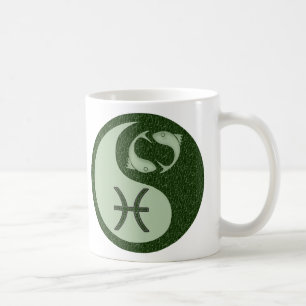 Caneca De Café Peixes Yin Yang