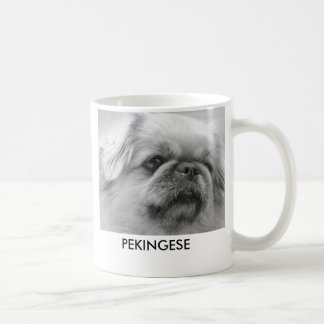Caneca De Café Pekingese, adoràvel teimoso e com b régio…