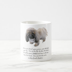 Caneca De Café Pekingese Keepsasasak - FEMALE