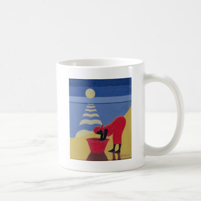 Caneca De Café Pela costa de mar 1998 (Direita)