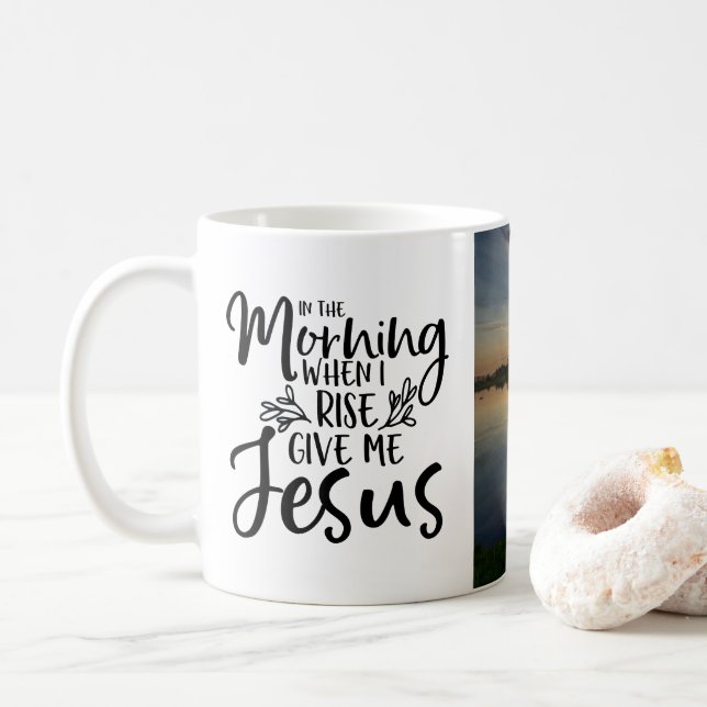 Caneca De Café Pela Manhã - Jesus Mug (Com Donut)