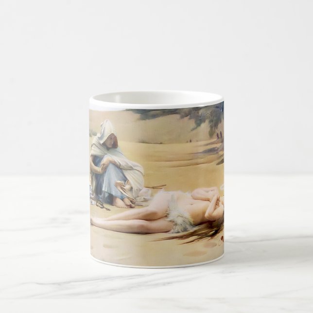 Caneca De Café Pelagia e Philammon (Morte de um Belo Santo) (Centro)