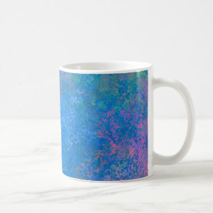 Caneca De Café Pelas Tinta de Álcool do Mar, Pó de Acrílico Ab