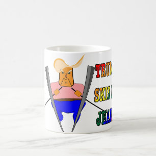 Caneca De Café Pele De Jeans