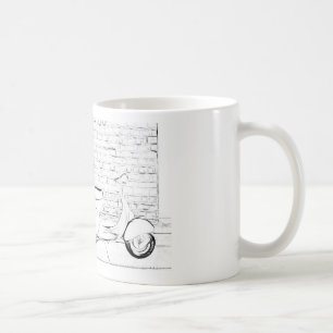 Caneca De Café Pele do patinete