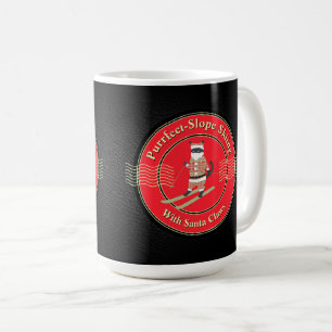 Caneca De Café Pele Puro-Largura com Papais noeis