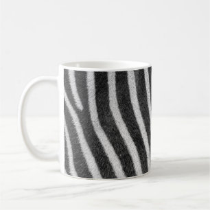Caneca De Café Pele Zebra Pele Animal Padrão