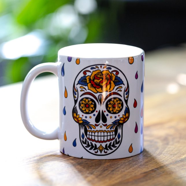 Caneca De Café Peles de Açúcar (Criador carregado)