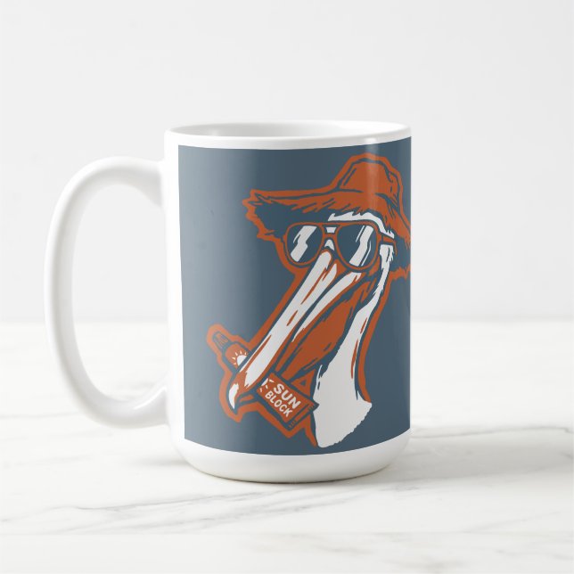 Caneca De Café Pelicano protegido do sol (Esquerda)
