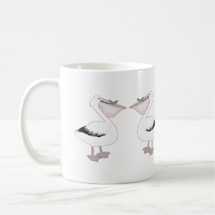 Caneca De Café Pelicanos Mug