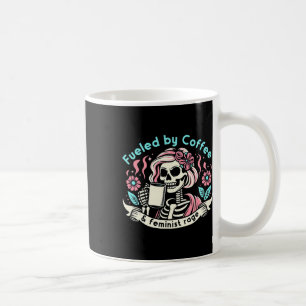 Caneca De Café Pelo Café & Feminismo Fúria Feminista Amor Com
