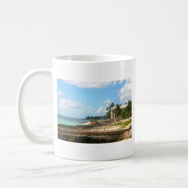 Caneca De Café Pelo oceano (Esquerda)