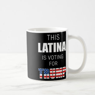 Caneca De Café Pelo Presidente Eleitoral Trump 2020 Mulheres hisp