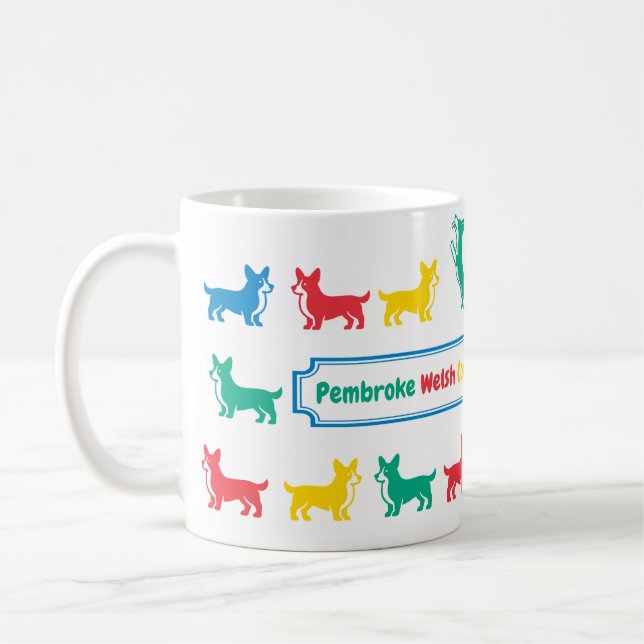 Caneca De Café Pembroke Welsh Corgi Mug (Esquerda)