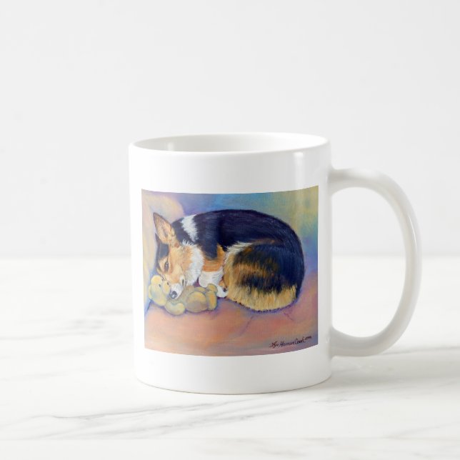 Caneca De Café Pembroke Welsh Corgi Mugs (Direita)
