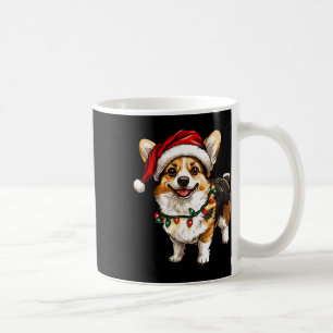 Caneca De Café Pembroke Welsh Corgi Papais noeis Árvore de Natal