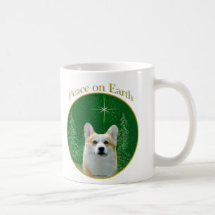 Caneca De Café Pembroke Welsh Corgi Peace