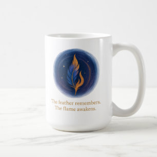 Caneca De Café Pena Cósmica 