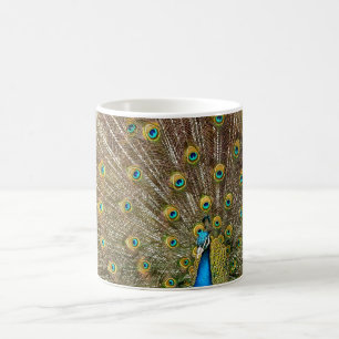 Caneca De Café Penas de granizo de Peacock