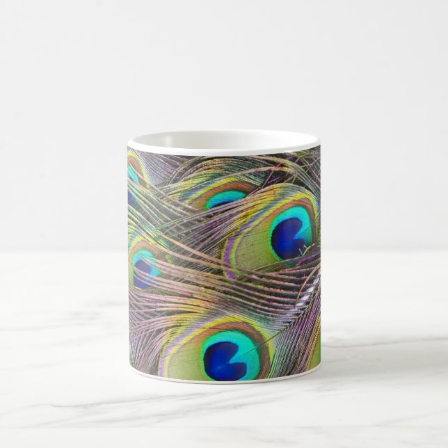 Caneca De Café Penas de Peacock (Centro)