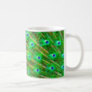 Caneca De Café Penas do pavão