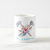 Penas e flores personalizadas de Tomahawk