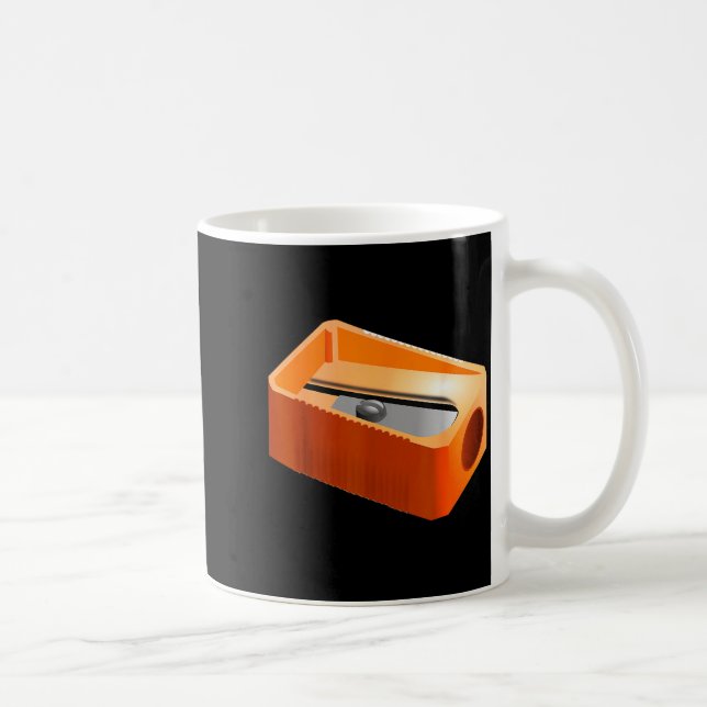 Caneca De Café Pencil Sharpener Funny Office School Supplies Cost (Direita)