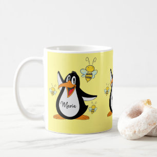 Caneca De Café Penguin Bumblebee Mug