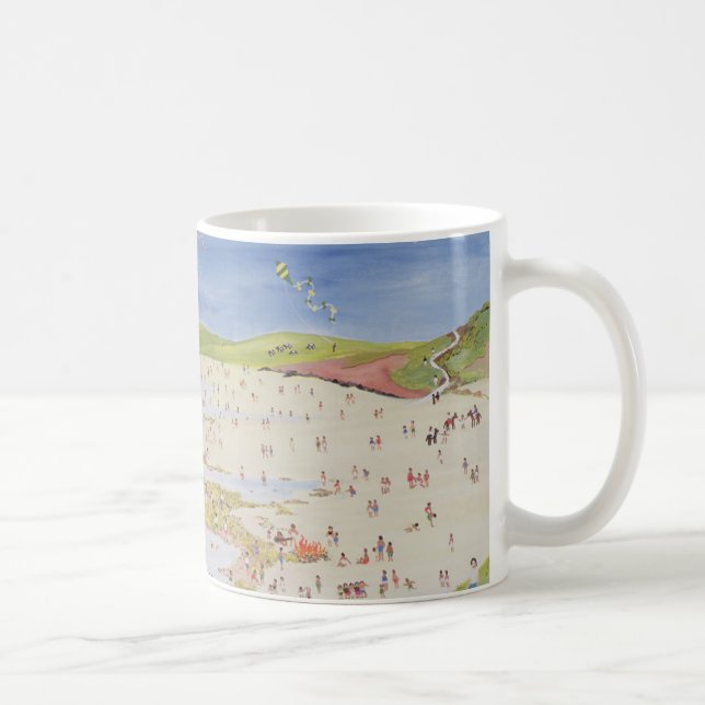 Caneca De Café Penhascos e baía (Direita)
