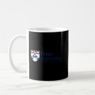 Caneca De Café Penn Quakers, Roupa da Escola de Engenharia Mascul