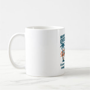 Caneca De Café Pensador Excessivo de Miami Descansando no Modo de
