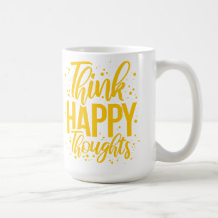 Caneca De Café Pensamentos felizes