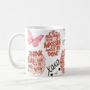 Caneca De Café pense como se não houvesse caixa