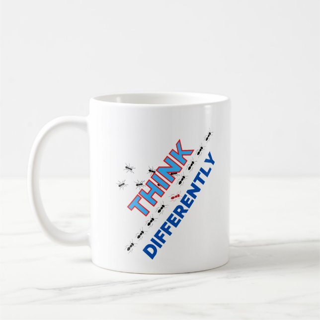 Caneca De Café Pense diferente 6.0 (Esquerda)