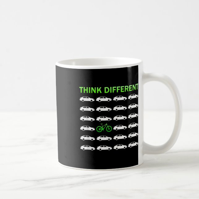 Caneca De Café Pense em diferentes formas de proteção ambiental d (Direita)