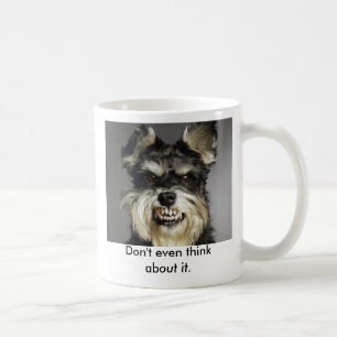 Caneca De Café Pense nem sequer sobre ele