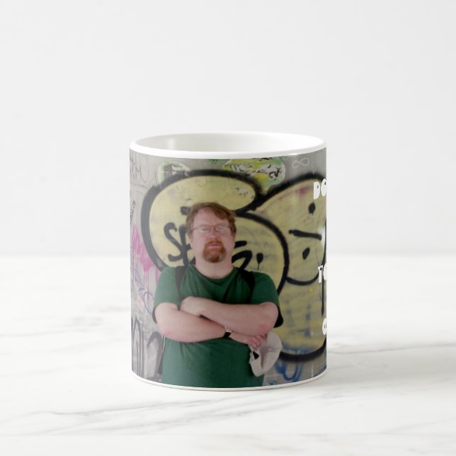 Caneca De Café Pense nem sequer sobre o toque deste café (Centro)