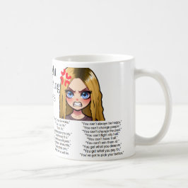 Caneca De Café Pensei em terminar os cliques
