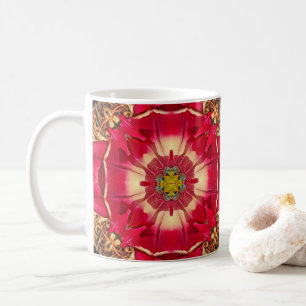Caneca De Café Peony Hearts