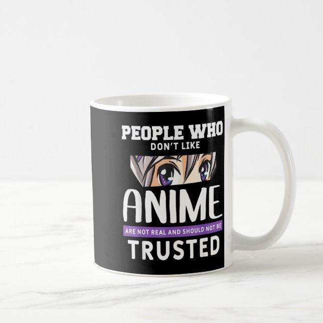 Caneca De Café People Who Don't Like Anime Funny Japanese Manga O (Direita)