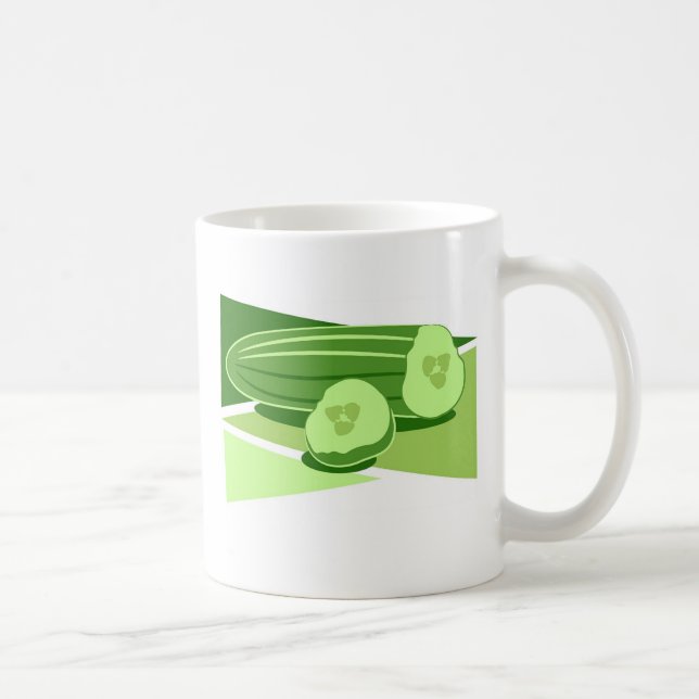 Caneca De Café Pepino (Direita)